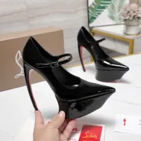 Cheap Christian Louboutin High-heeled shoes For Women #1417940 Replica Wholesale [$128.00 USD] [ITEM#1417940] on Replica Christian Louboutin High-heeled shoes