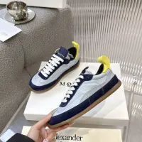 Cheap Alexander McQueen Casual Shoes For Men #1417954 Replica Wholesale [$100.00 USD] [ITEM#1417954] on Replica Alexander McQueen Casual Shoes