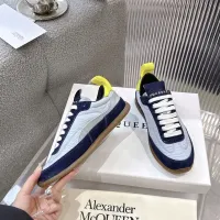 Cheap Alexander McQueen Casual Shoes For Men #1417954 Replica Wholesale [$100.00 USD] [ITEM#1417954] on Replica Alexander McQueen Casual Shoes