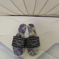 Cheap Christian Dior Slippers For Women #1417985 Replica Wholesale [$68.00 USD] [ITEM#1417985] on Replica Christian Dior Slippers