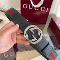 Cheap Gucci AAA Quality Belts In 3.8cm For Men #1417990 Replica Wholesale [$56.00 USD] [ITEM#1417990] on Replica Gucci AAA Quality Belts