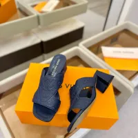 Cheap Louis Vuitton Slippers For Women #1417994 Replica Wholesale [$112.00 USD] [ITEM#1417994] on Replica Louis Vuitton Slippers