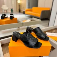 Cheap Louis Vuitton Slippers For Women #1417998 Replica Wholesale [$112.00 USD] [ITEM#1417998] on Replica Louis Vuitton Slippers