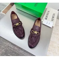 Cheap Bottega Veneta BV Leather Shoes For Women #1418065 Replica Wholesale [$140.00 USD] [ITEM#1418065] on Replica Bottega Veneta BV Leather Shoes