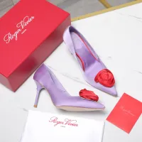 Cheap Roger Vivier High-Heeled Shoes For Women #1418112 Replica Wholesale [$115.00 USD] [ITEM#1418112] on Replica Roger Vivier High-Heeled Shoes