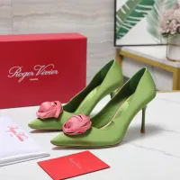 Cheap Roger Vivier High-Heeled Shoes For Women #1418113 Replica Wholesale [$115.00 USD] [ITEM#1418113] on Replica Roger Vivier High-Heeled Shoes