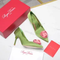 Cheap Roger Vivier High-Heeled Shoes For Women #1418113 Replica Wholesale [$115.00 USD] [ITEM#1418113] on Replica Roger Vivier High-Heeled Shoes