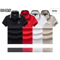 Cheap Boss T-Shirts Short Sleeved For Men #1418212 Replica Wholesale [$25.00 USD] [ITEM#1418212] on Replica Boss T-Shirts