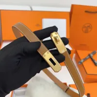 Cheap Hermes AAA Quality Belts In 1.8cm For Women #1418250 Replica Wholesale [$52.00 USD] [ITEM#1418250] on Replica Hermes AAA Quality Belts