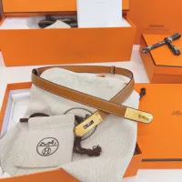 Cheap Hermes AAA Quality Belts In 1.8cm For Women #1418250 Replica Wholesale [$52.00 USD] [ITEM#1418250] on Replica Hermes AAA Quality Belts