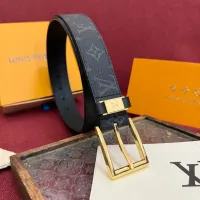 Cheap Louis Vuitton AAA Quality Belts In 3.5cm For Men #1418284 Replica Wholesale [$56.00 USD] [ITEM#1418284] on Replica Louis Vuitton AAA Quality Belts