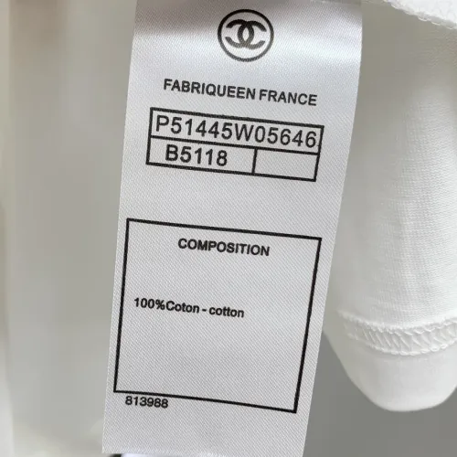 Cheap Chanel T-Shirts Short Sleeved For Men #1418300 Replica Wholesale [$60.00 USD] [ITEM#1418300] on Replica Chanel T-Shirts