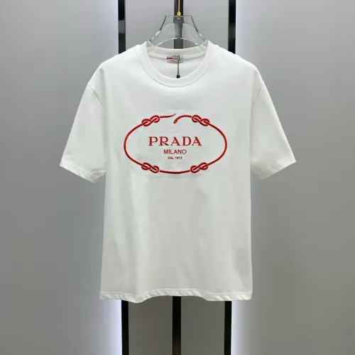 Prada T-Shirts Short Sleeved For Men #1418326
