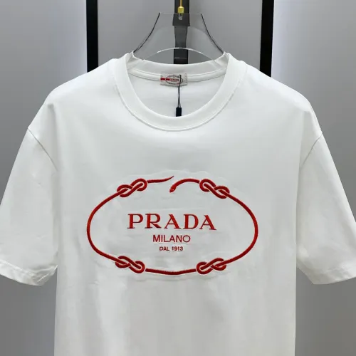 Cheap Prada T-Shirts Short Sleeved For Men #1418326 Replica Wholesale [$60.00 USD] [ITEM#1418326] on Replica Prada T-Shirts