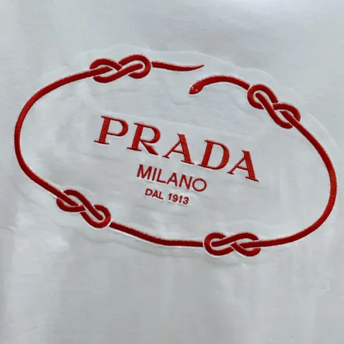 Cheap Prada T-Shirts Short Sleeved For Men #1418326 Replica Wholesale [$60.00 USD] [ITEM#1418326] on Replica Prada T-Shirts