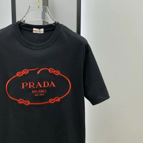 Cheap Prada T-Shirts Short Sleeved For Men #1418327 Replica Wholesale [$60.00 USD] [ITEM#1418327] on Replica Prada T-Shirts