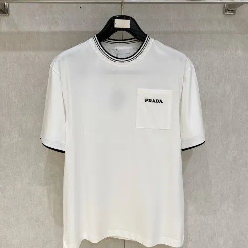 Prada T-Shirts Short Sleeved For Men #1418328