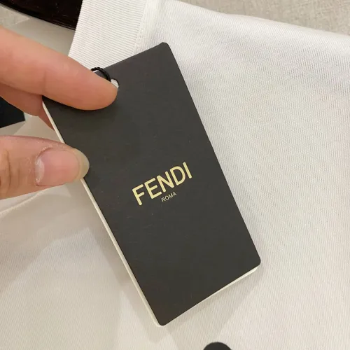 Cheap Fendi T-Shirts Short Sleeved For Men #1418350 Replica Wholesale [$64.00 USD] [ITEM#1418350] on Replica Fendi T-Shirts