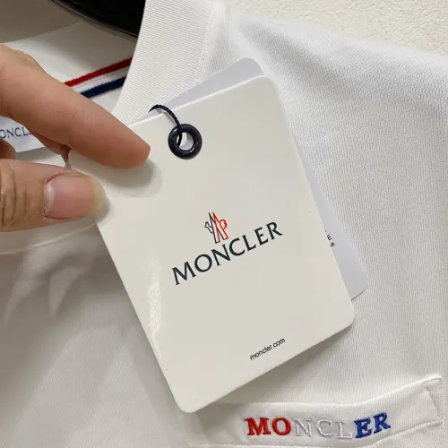 Cheap Moncler T-Shirts Short Sleeved For Men #1418374 Replica Wholesale [$64.00 USD] [ITEM#1418374] on Replica Moncler T-Shirts