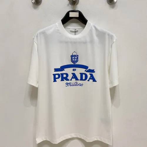 Prada T-Shirts Short Sleeved For Men #1418391