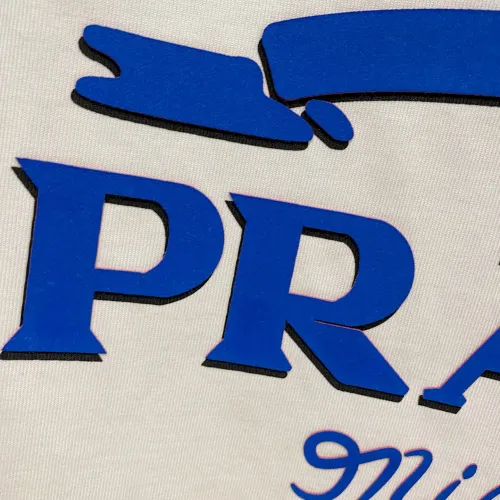 Cheap Prada T-Shirts Short Sleeved For Men #1418391 Replica Wholesale [$64.00 USD] [ITEM#1418391] on Replica Prada T-Shirts