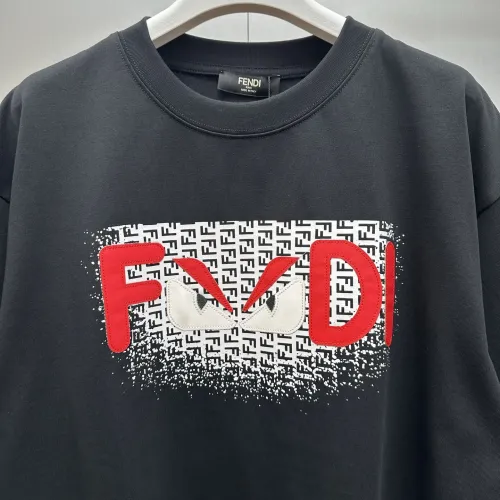 Cheap Fendi T-Shirts Short Sleeved For Unisex #1418405 Replica Wholesale [$48.00 USD] [ITEM#1418405] on Replica Fendi T-Shirts