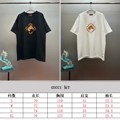 Cheap Gucci T-Shirts Short Sleeved For Unisex #1418409 Replica Wholesale [$48.00 USD] [ITEM#1418409] on Replica Gucci T-Shirts