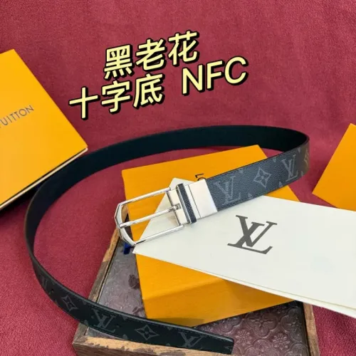 Cheap Louis Vuitton AAA Quality Belts In 3.5cm For Men #1418413 Replica Wholesale [$60.00 USD] [ITEM#1418413] on Replica Louis Vuitton AAA Quality Belts