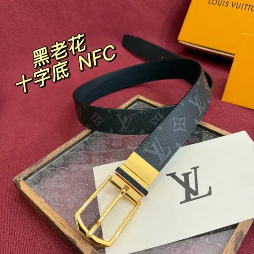 Louis Vuitton AAA Quality Belts In 3.5cm For Men #1418414