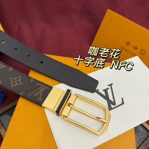 Cheap Louis Vuitton AAA Quality Belts In 3.5cm For Men #1418424 Replica Wholesale [$60.00 USD] [ITEM#1418424] on Replica Louis Vuitton AAA Quality Belts