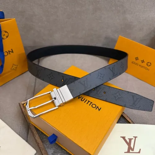 Cheap Louis Vuitton AAA Quality Belts In 3.5cm For Men #1418427 Replica Wholesale [$60.00 USD] [ITEM#1418427] on Replica Louis Vuitton AAA Quality Belts