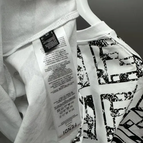 Cheap Fendi T-Shirts Short Sleeved For Unisex #1418495 Replica Wholesale [$48.00 USD] [ITEM#1418495] on Replica Fendi T-Shirts