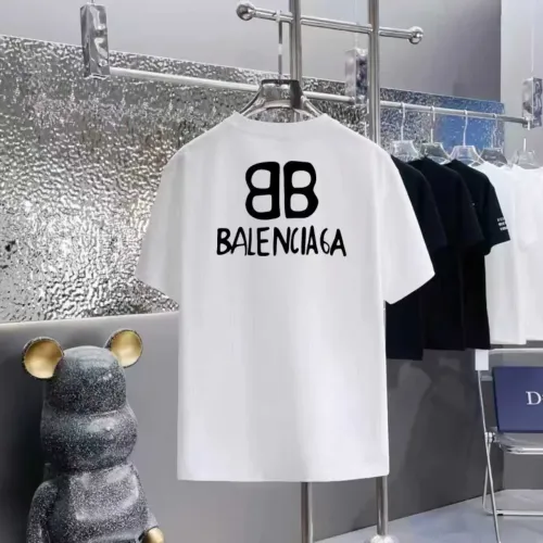 Cheap Balenciaga T-Shirts Short Sleeved For Unisex #1418522 Replica Wholesale [$39.00 USD] [ITEM#1418522] on Replica Balenciaga T-Shirts