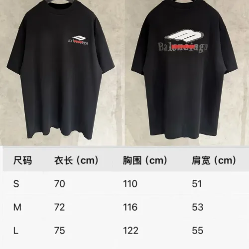 Cheap Balenciaga T-Shirts Short Sleeved For Unisex #1418562 Replica Wholesale [$56.00 USD] [ITEM#1418562] on Replica Balenciaga T-Shirts