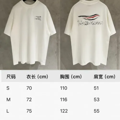 Cheap Balenciaga T-Shirts Short Sleeved For Unisex #1418565 Replica Wholesale [$56.00 USD] [ITEM#1418565] on Replica Balenciaga T-Shirts