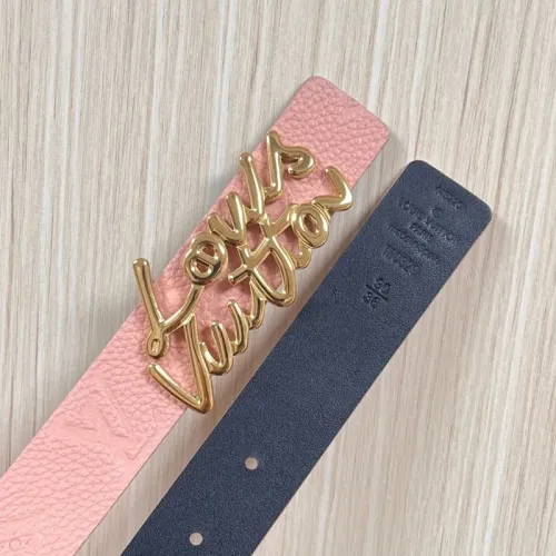 Cheap Louis Vuitton AAA Quality Belts In 3.0cm For Women #1418568 Replica Wholesale [$64.00 USD] [ITEM#1418568] on Replica Louis Vuitton AAA Quality Belts