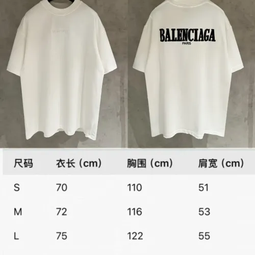 Cheap Balenciaga T-Shirts Short Sleeved For Unisex #1418572 Replica Wholesale [$56.00 USD] [ITEM#1418572] on Replica Balenciaga T-Shirts