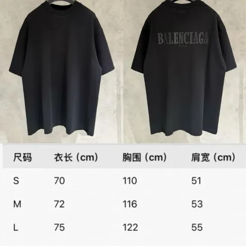 Cheap Balenciaga T-Shirts Short Sleeved For Unisex #1418573 Replica Wholesale [$56.00 USD] [ITEM#1418573] on Replica Balenciaga T-Shirts