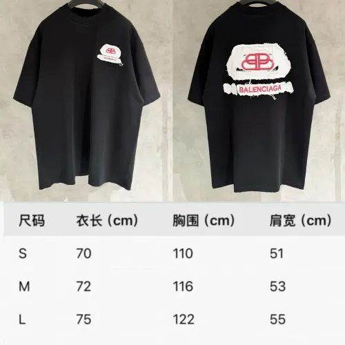 Cheap Balenciaga T-Shirts Short Sleeved For Unisex #1418575 Replica Wholesale [$56.00 USD] [ITEM#1418575] on Replica Balenciaga T-Shirts