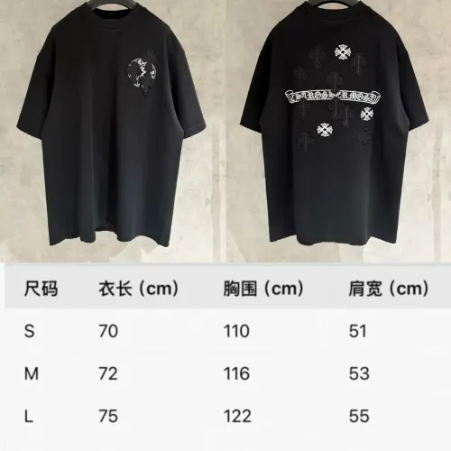 Cheap Chrome Hearts T-Shirts Short Sleeved For Unisex #1418579 Replica Wholesale [$56.00 USD] [ITEM#1418579] on Replica Chrome Hearts T-Shirts