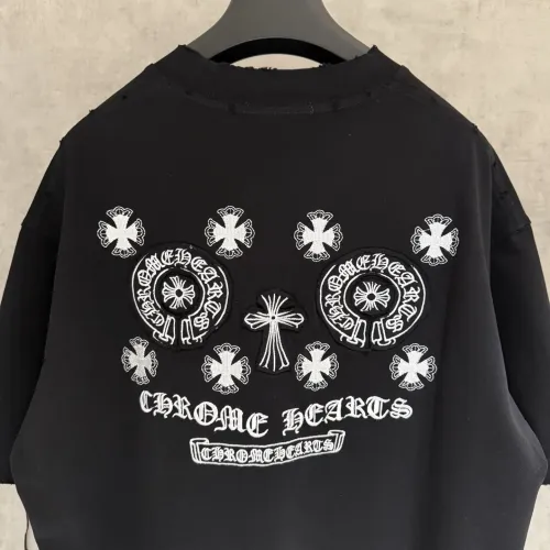 Cheap Chrome Hearts T-Shirts Short Sleeved For Unisex #1418581 Replica Wholesale [$56.00 USD] [ITEM#1418581] on Replica Chrome Hearts T-Shirts