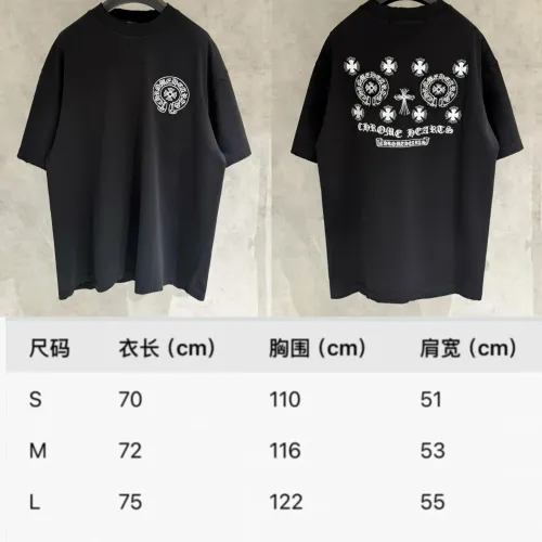 Cheap Chrome Hearts T-Shirts Short Sleeved For Unisex #1418581 Replica Wholesale [$56.00 USD] [ITEM#1418581] on Replica Chrome Hearts T-Shirts