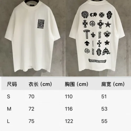 Cheap Chrome Hearts T-Shirts Short Sleeved For Unisex #1418582 Replica Wholesale [$56.00 USD] [ITEM#1418582] on Replica Chrome Hearts T-Shirts