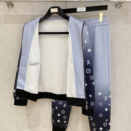 Cheap Louis Vuitton LV Tracksuits Long Sleeved For Men #1418658 Replica Wholesale [$112.00 USD] [ITEM#1418658] on Replica Louis Vuitton LV Tracksuits