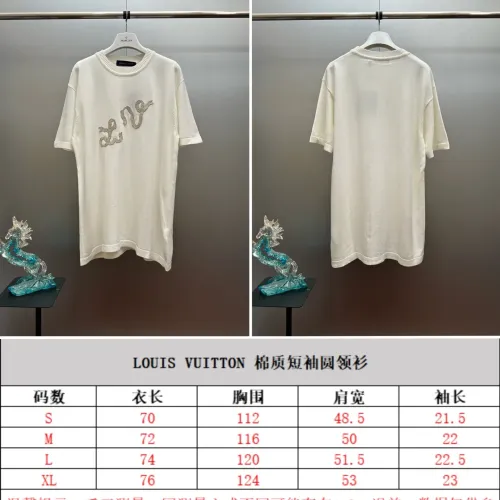 Cheap Louis Vuitton LV T-Shirts Short Sleeved For Unisex #1418776 Replica Wholesale [$85.00 USD] [ITEM#1418776] on Replica Louis Vuitton LV T-Shirts