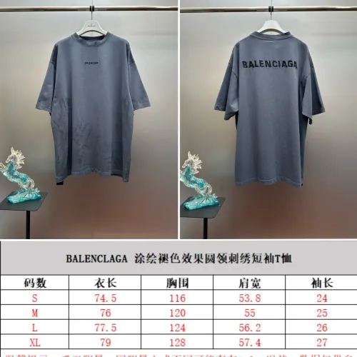 Cheap Balenciaga T-Shirts Short Sleeved For Unisex #1418779 Replica Wholesale [$60.00 USD] [ITEM#1418779] on Replica Balenciaga T-Shirts