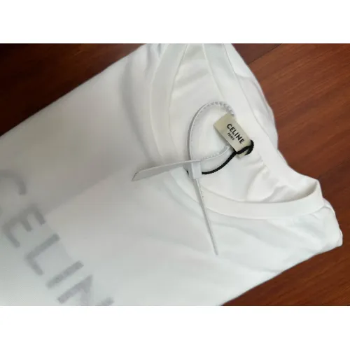 Cheap Celine T-Shirts Short Sleeved For Unisex #1418781 Replica Wholesale [$72.00 USD] [ITEM#1418781] on Replica Celine T-Shirts