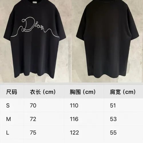 Cheap Christian Dior T-Shirts Short Sleeved For Unisex #1418798 Replica Wholesale [$52.00 USD] [ITEM#1418798] on Replica Christian Dior T-Shirts
