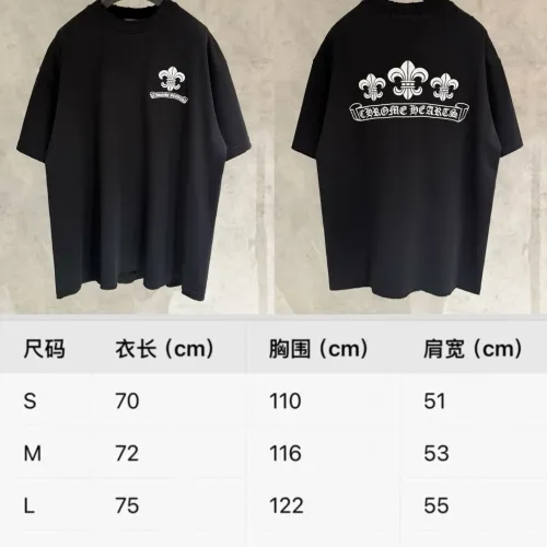 Cheap Chrome Hearts T-Shirts Short Sleeved For Unisex #1418805 Replica Wholesale [$56.00 USD] [ITEM#1418805] on Replica Chrome Hearts T-Shirts