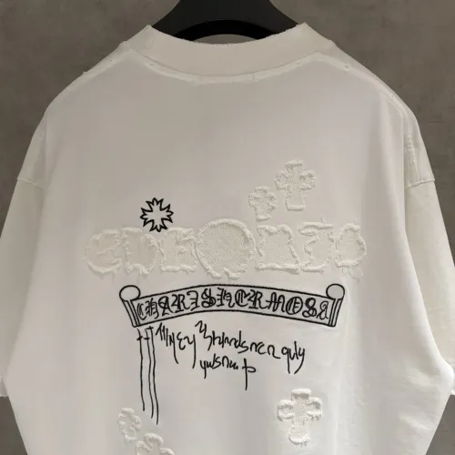 Cheap Chrome Hearts T-Shirts Short Sleeved For Unisex #1418806 Replica Wholesale [$56.00 USD] [ITEM#1418806] on Replica Chrome Hearts T-Shirts